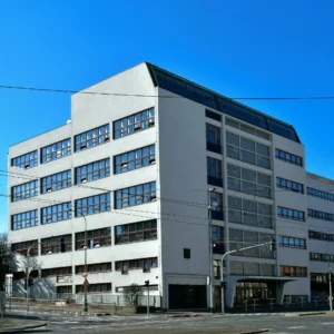 Gymnazium evropska funkcionlisticka trasa mapamatky