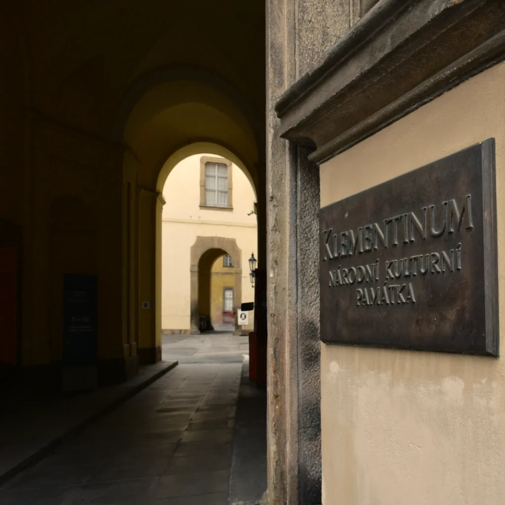 Pruchod Klementinum Pruchozi Trasa Mapamatky