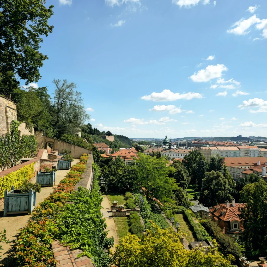 Garden architecture route prague